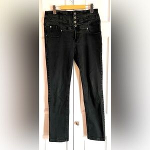 Vintage RARE High Rise Guess Jeans With Seams Up The Back Legs